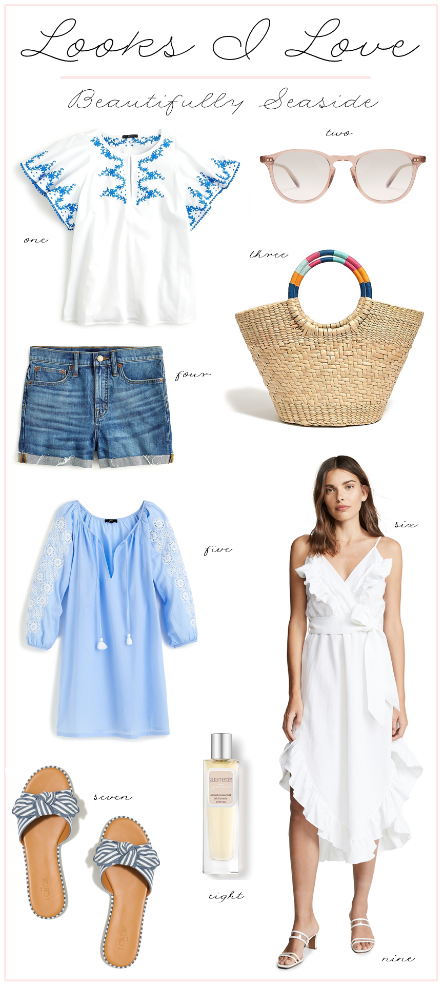 Summer Vacation Outfit Ideas Looks I Love Beautifully Seaside