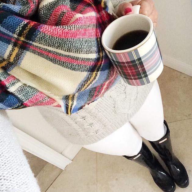 tartan-plaid-blanket-scarf