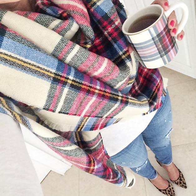 tartan-plaid-blanket-scarf