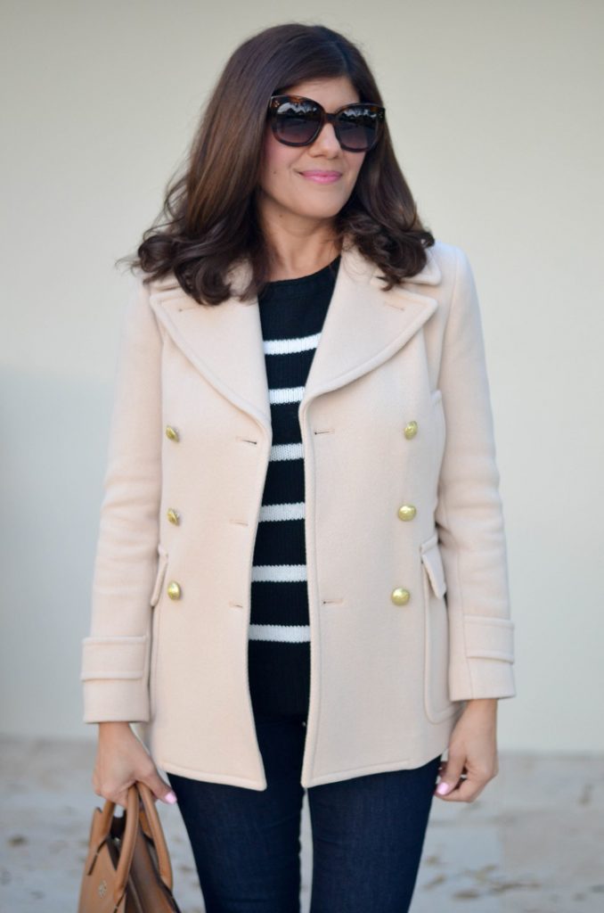 TWO WAYS TO STYLE A PEACOAT - Beautifully Seaside