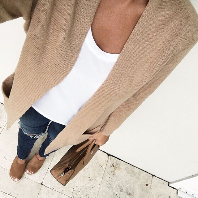 best fall cardigan look for fall