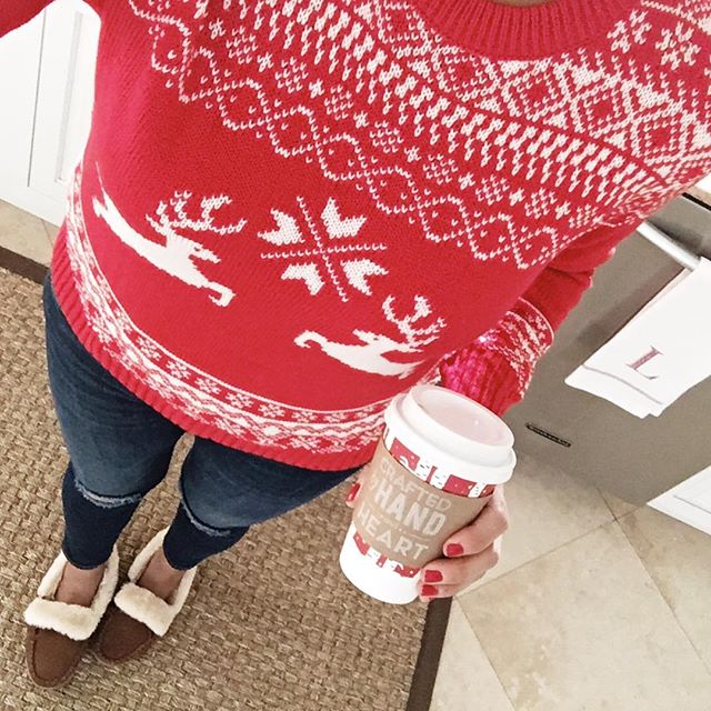 red-fair-isle-sweater