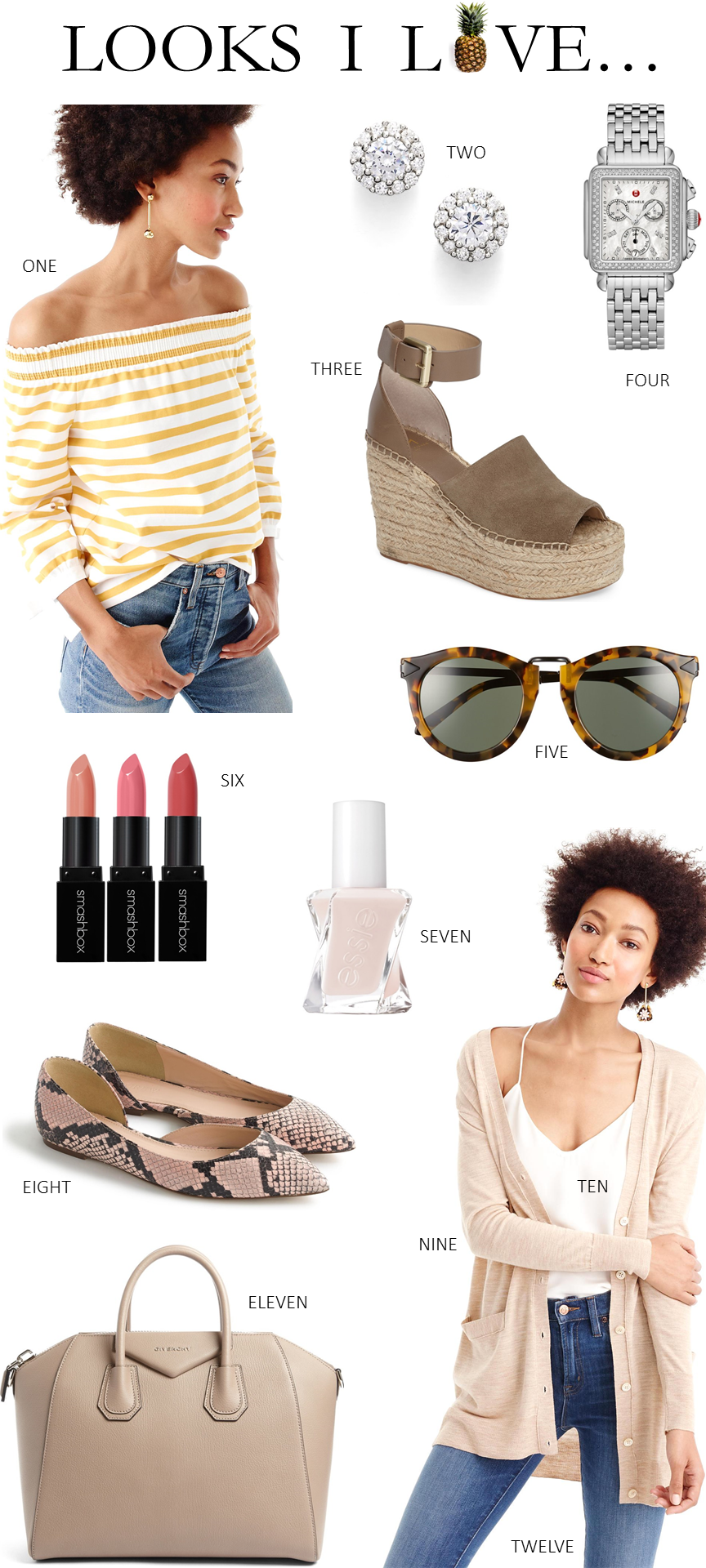 outfit staples for spring