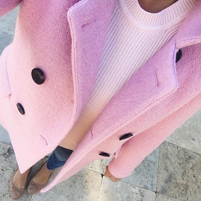 blush coat