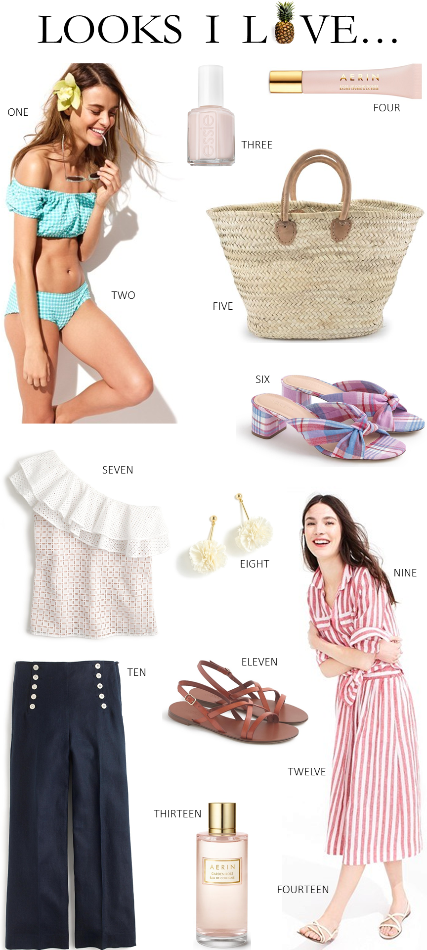 J.Crew April style guide favorites