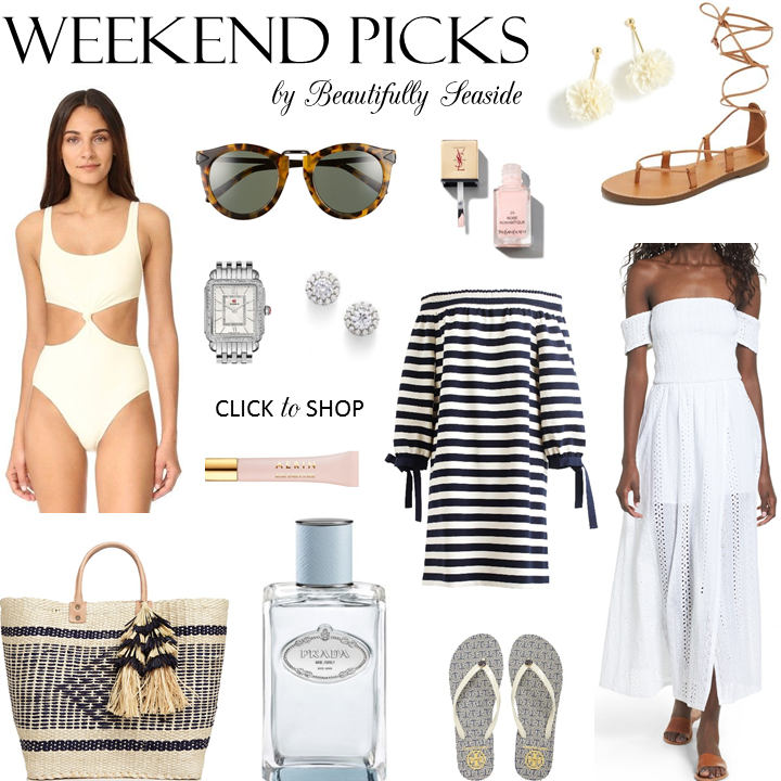 blue and white spring getaway styles