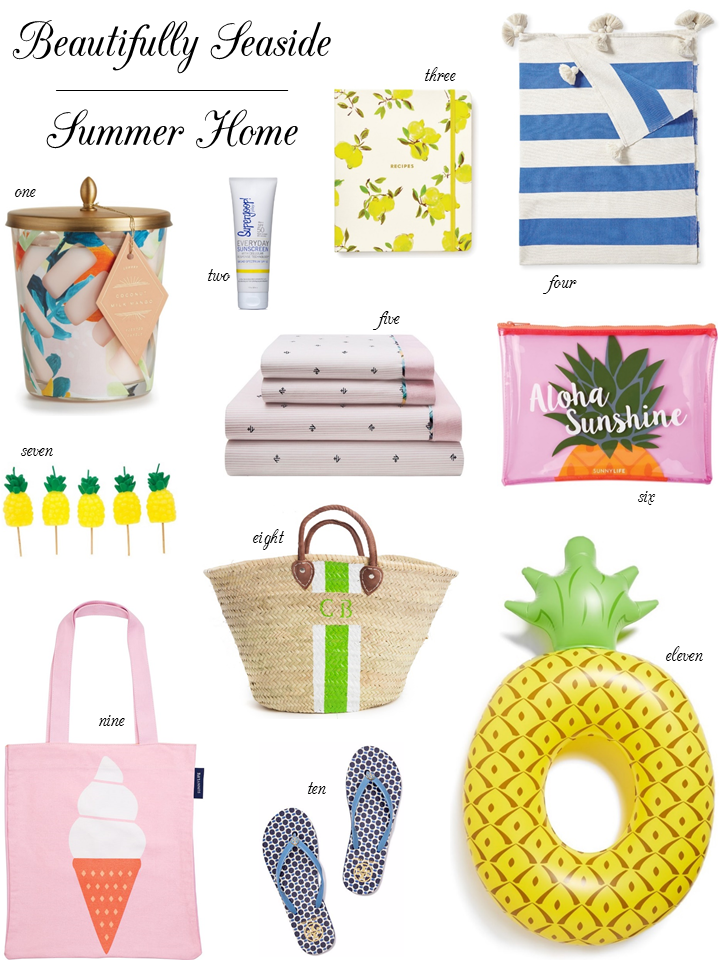 SHOP THE SUMMER HOME PREVIEW - Beautifully Seaside