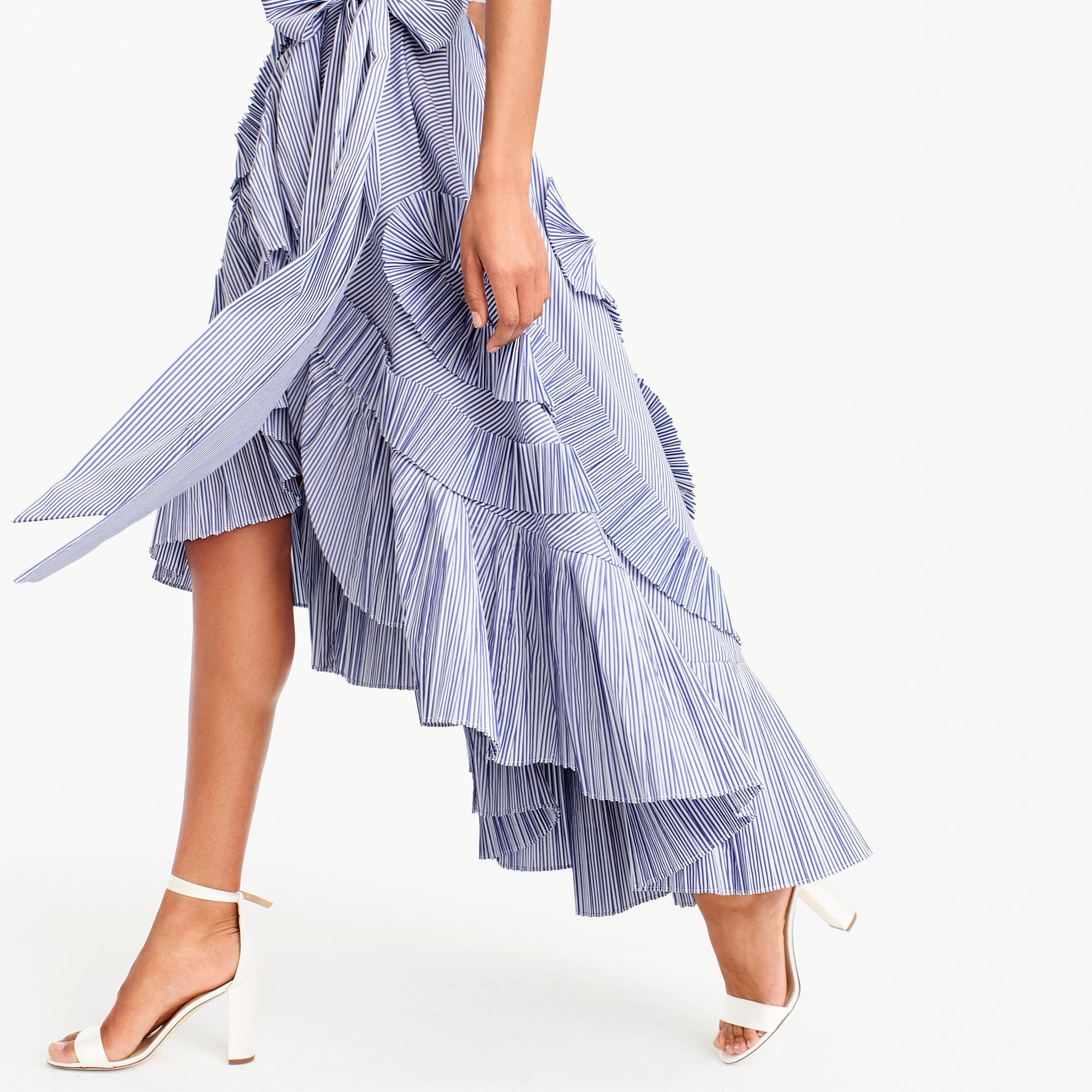 summer preview ruffle skirt