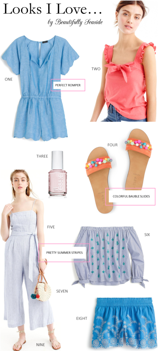 LOOKS I LOVE // J.CREW'S NEW SUMMER ARRIVALS - Beautifully Seaside