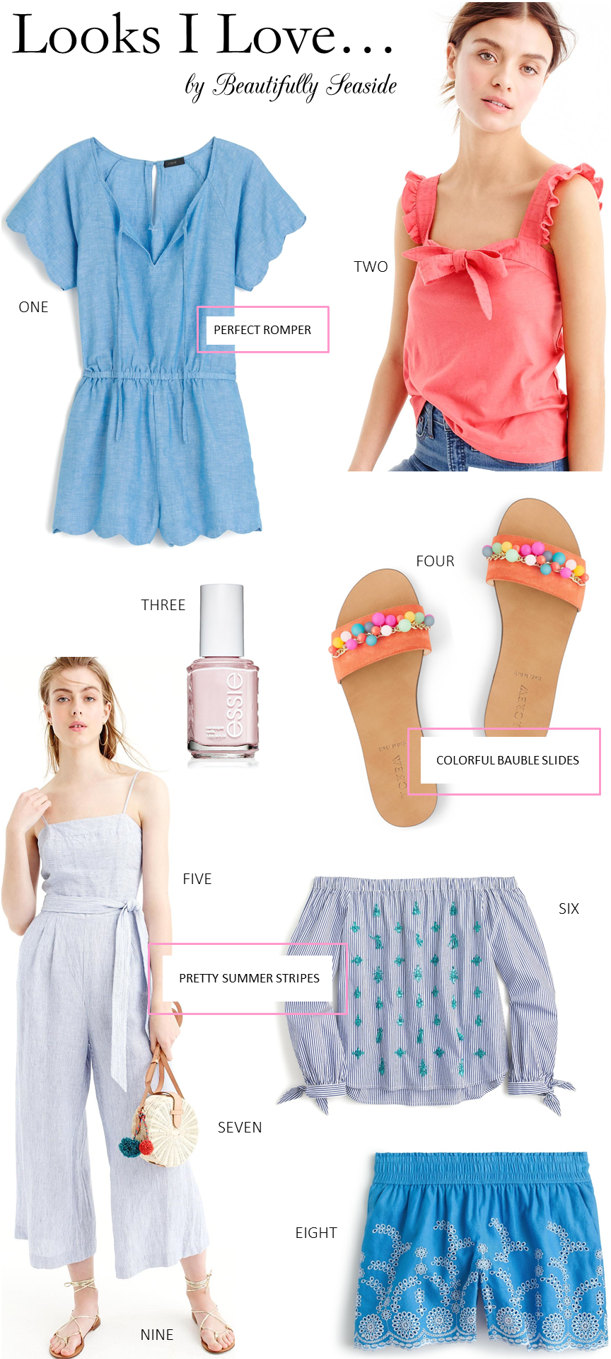 J.Crew's new summer arrivals