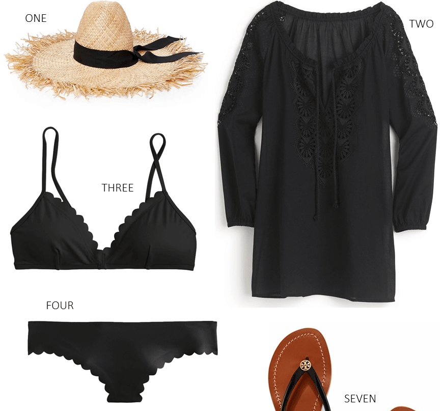 how to wear black in the summer