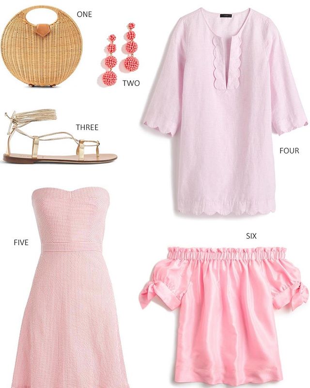 summer pink J.Crew