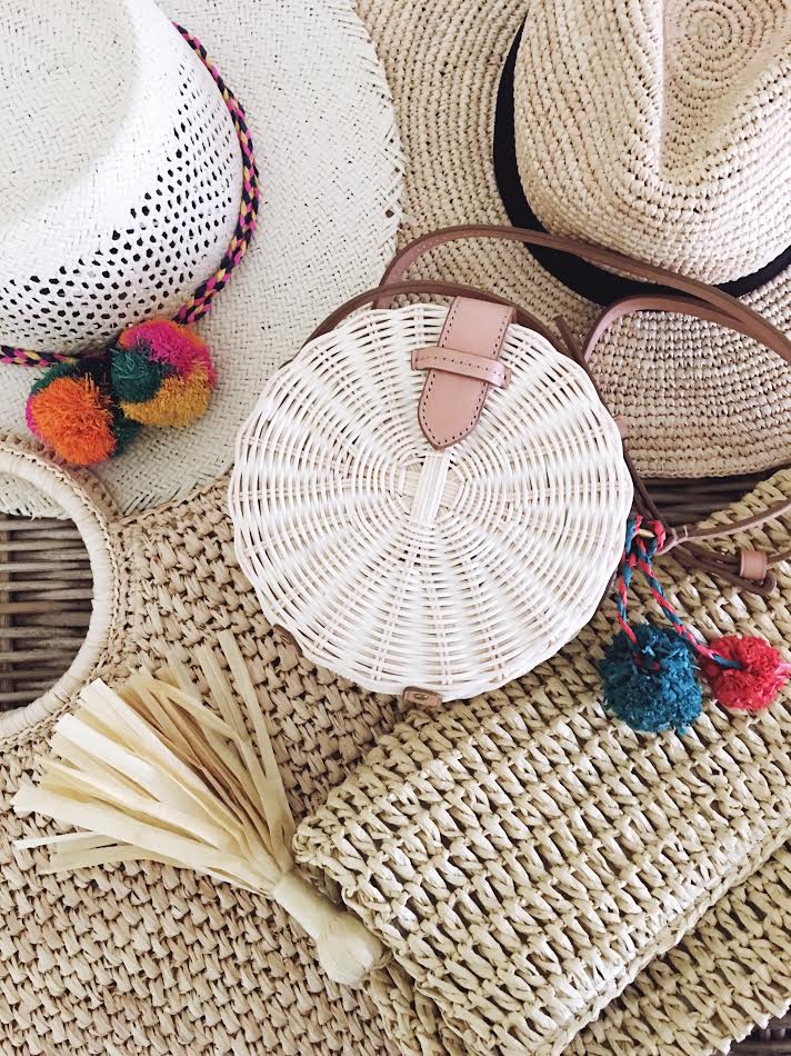 15 straw accessories to compliment your summer wardrobe