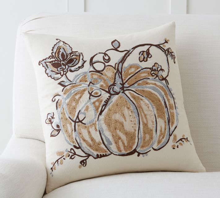 gilded-pumpkin-palampore-pillow-cover