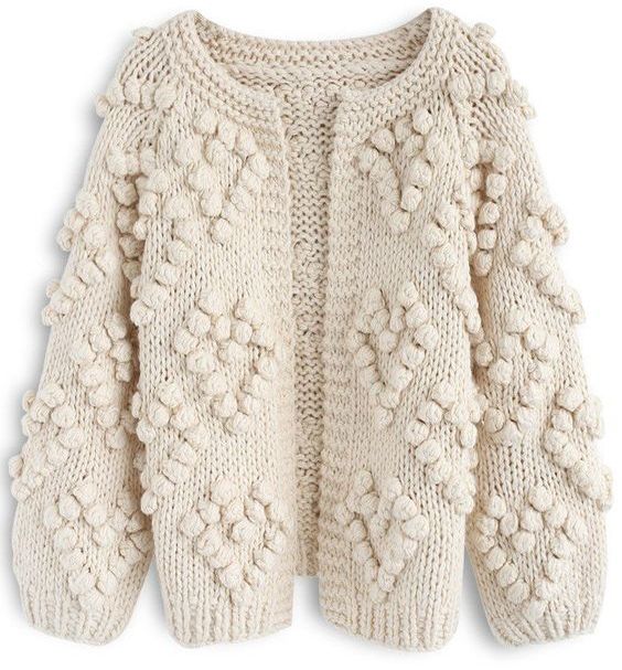 knit cardigan