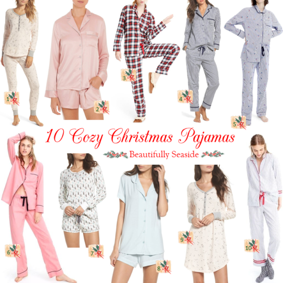 10 COZY CHRISTMAS PAJAMAS - Beautifully Seaside