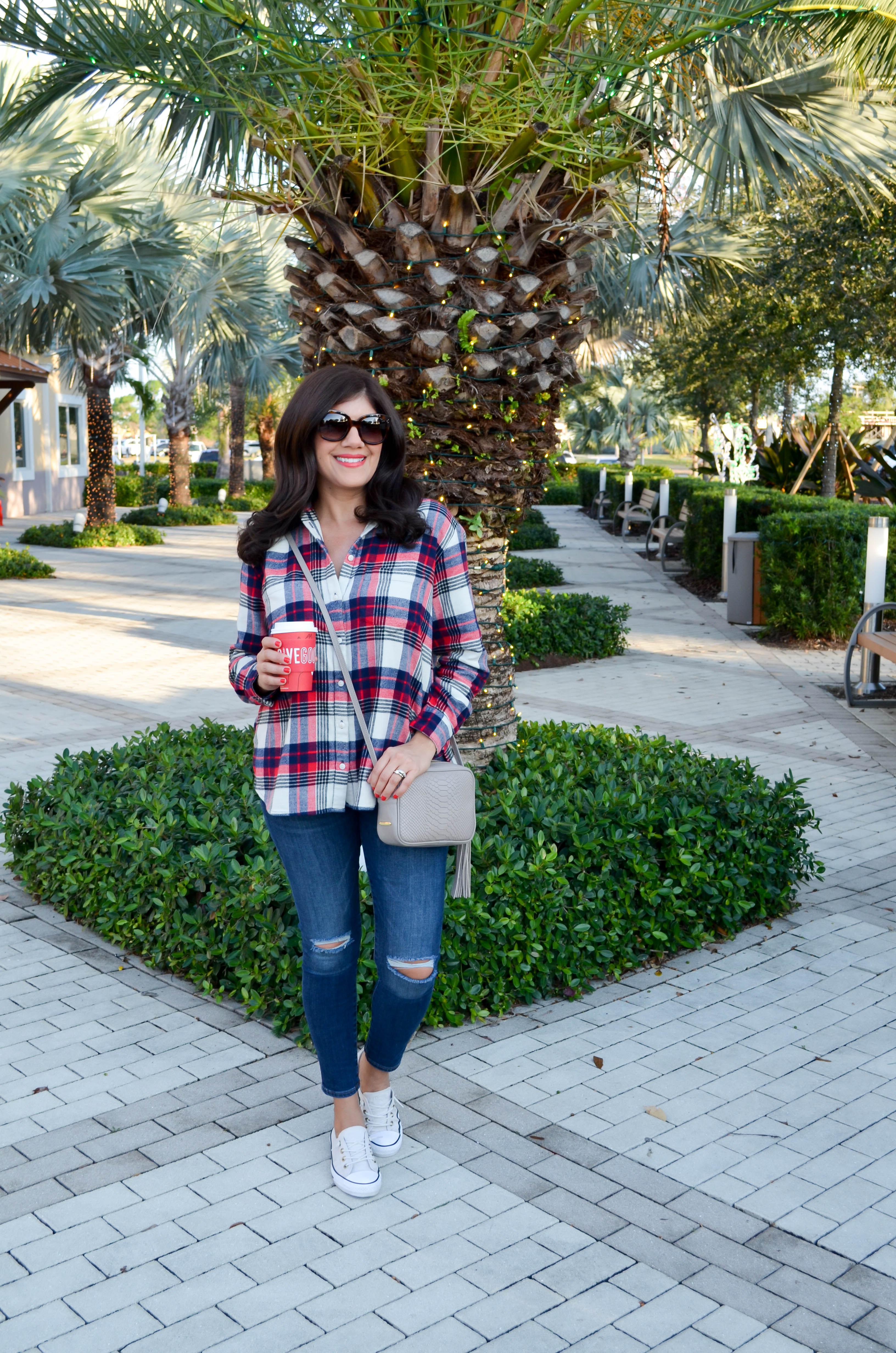 Madewell Plaid Oversized Shirt