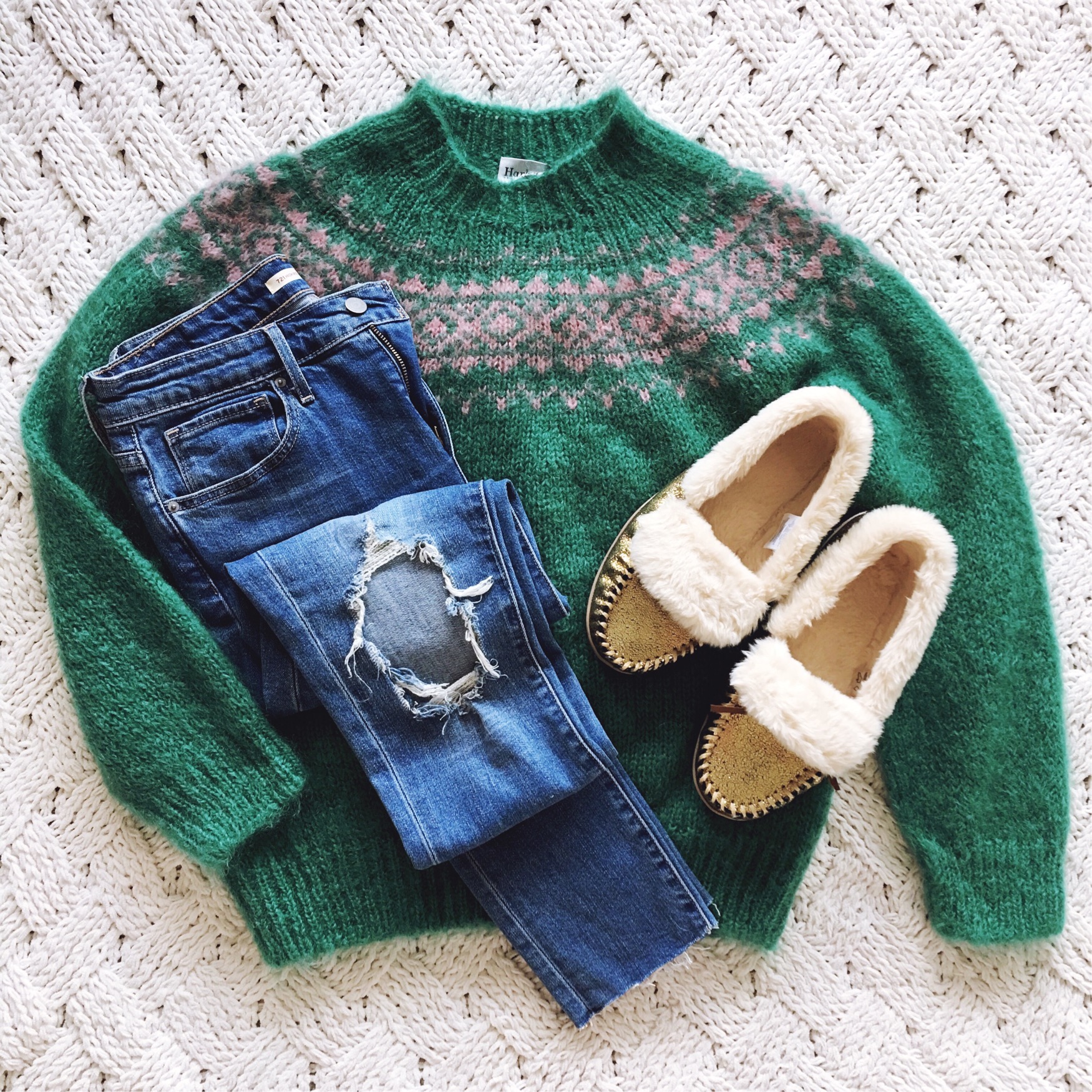 fair isle sweater J.Crew