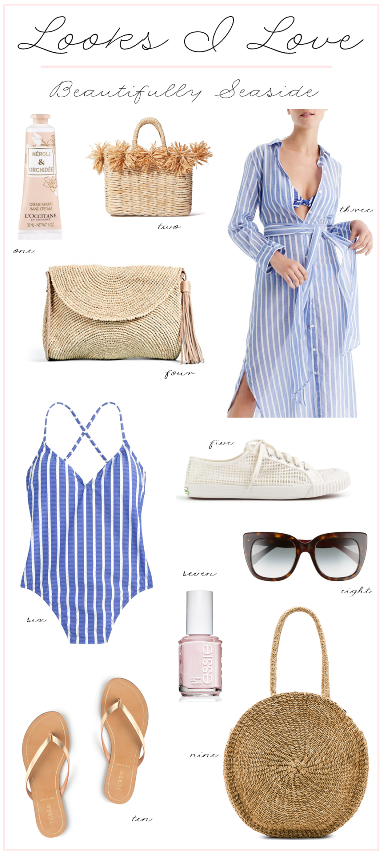 Looks I Love 8 Beach Trip Essentials Beautifully Seaside