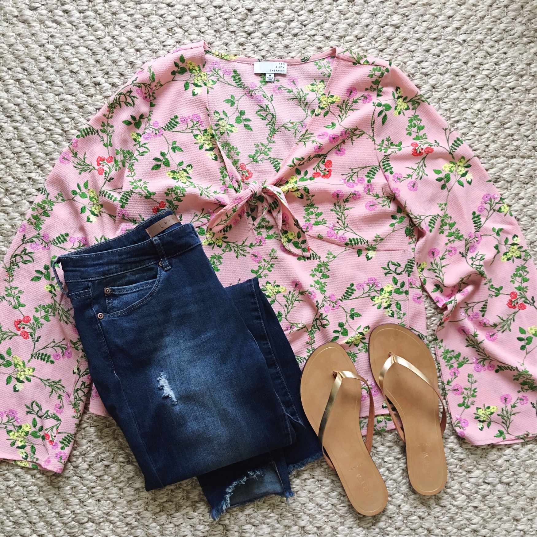 Spring Floral Top