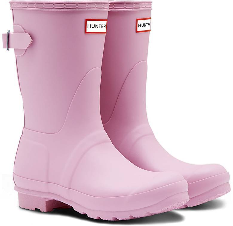 Hunter Short Rain Boots Pink