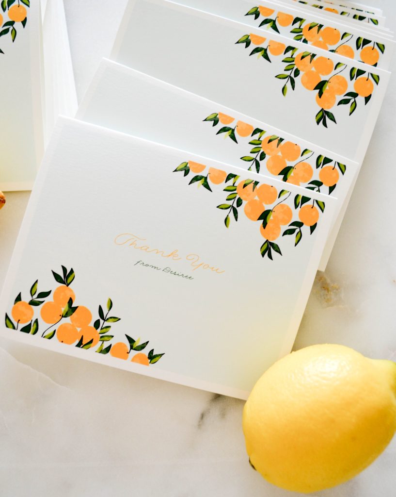 PRETTY BUSINESS CARDS AND STATIONERY WITH MINTED - Beautifully Seaside