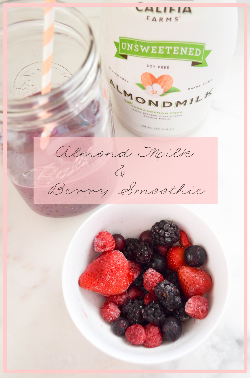 Almond Milk & Berry Smoothie