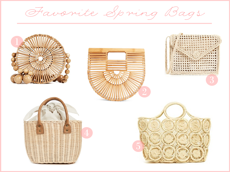 MY FAVORITE BAGS FOR SPRING - Beautifully Seaside