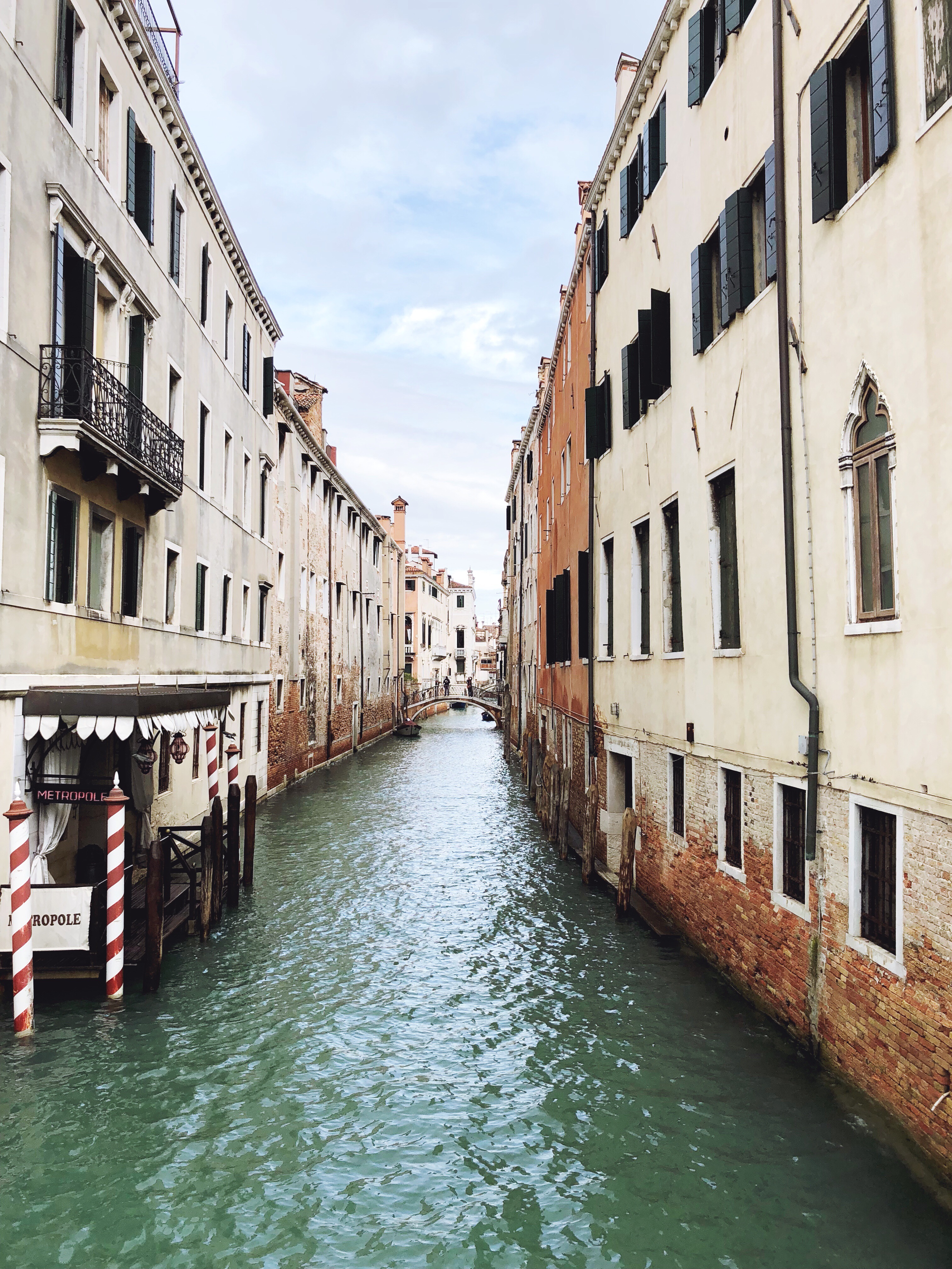 Venice canals in early spring 2018