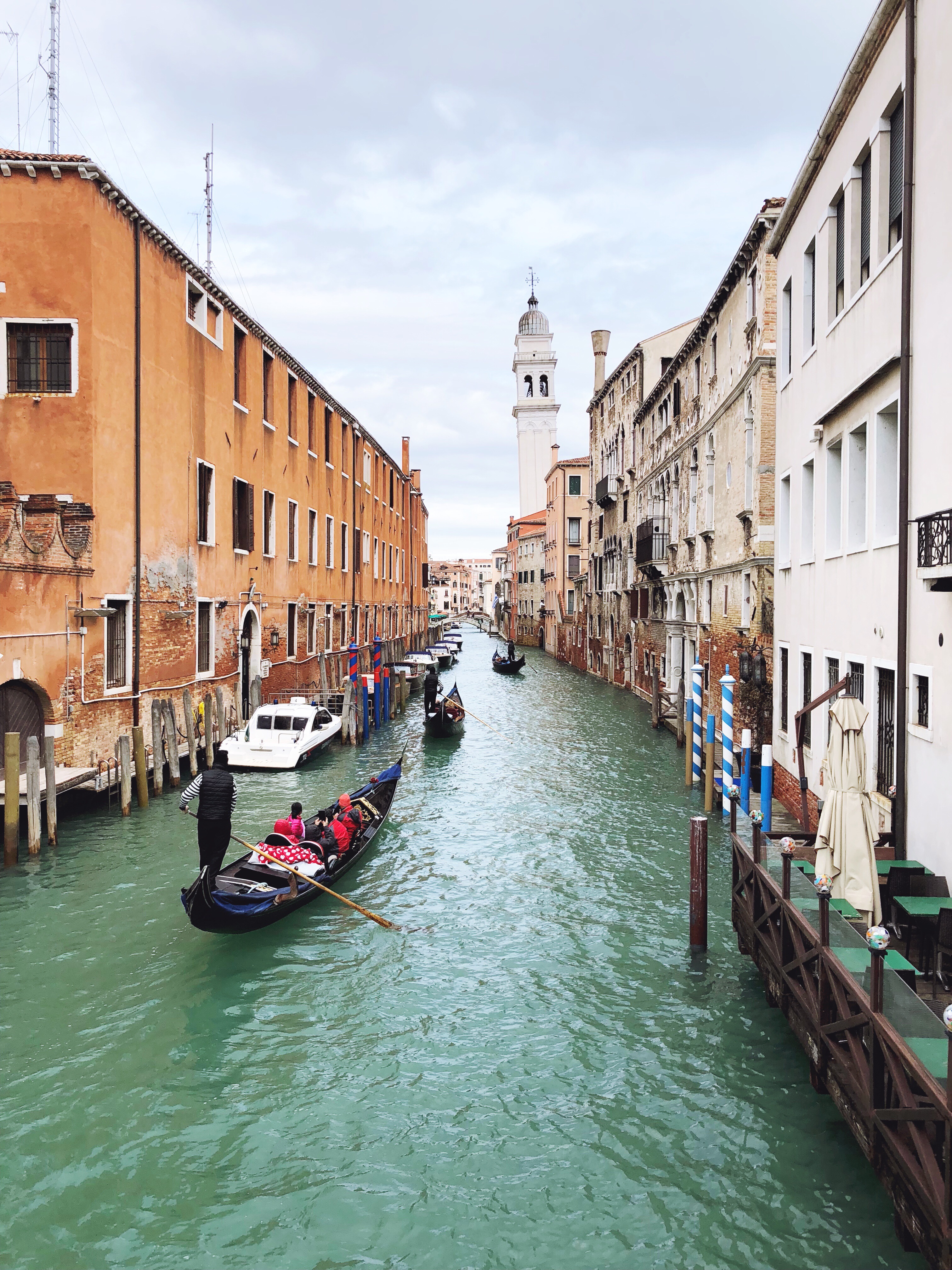 gondola ride in Venice Italy