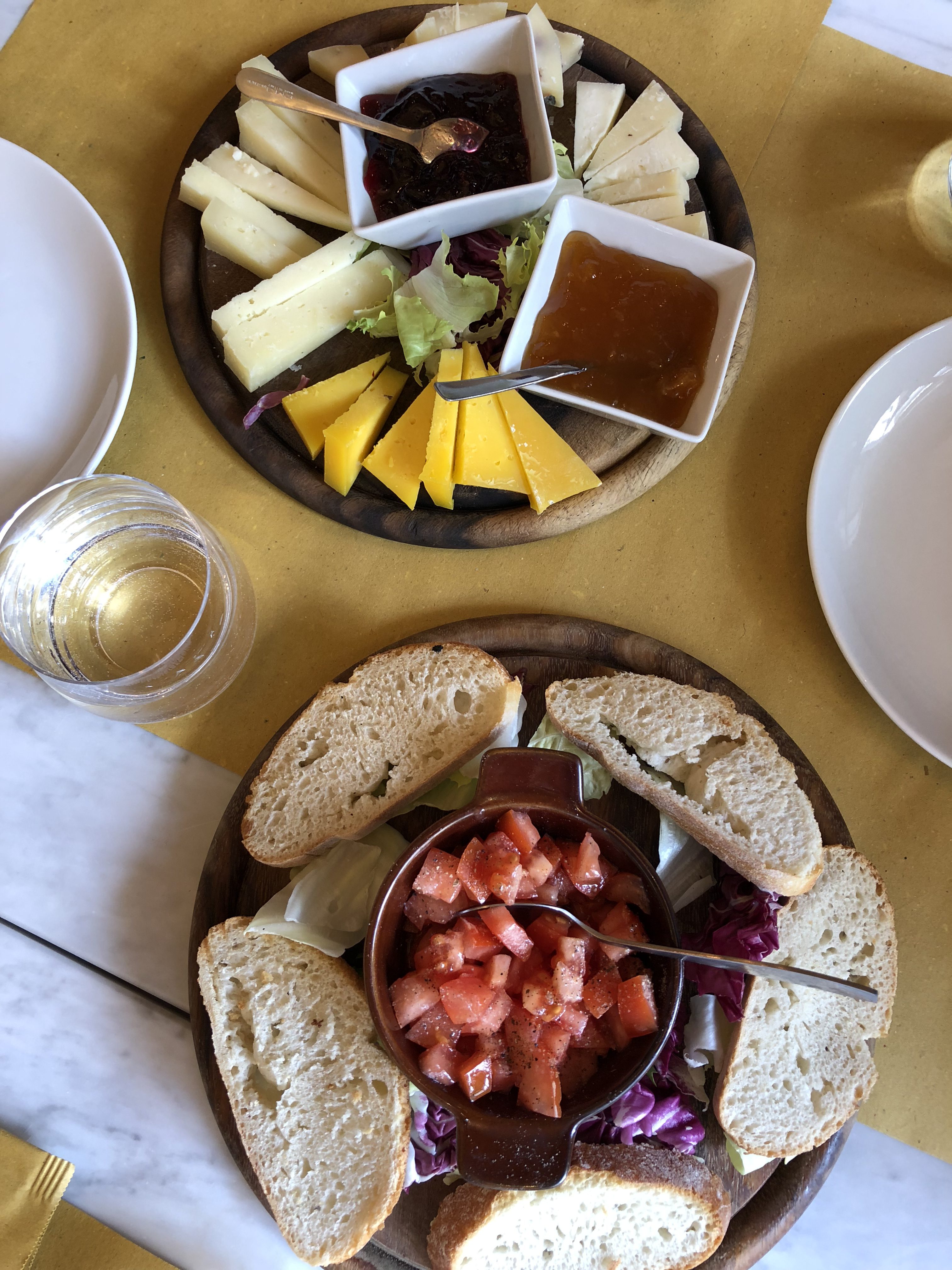 Appetizers in Florence Italy