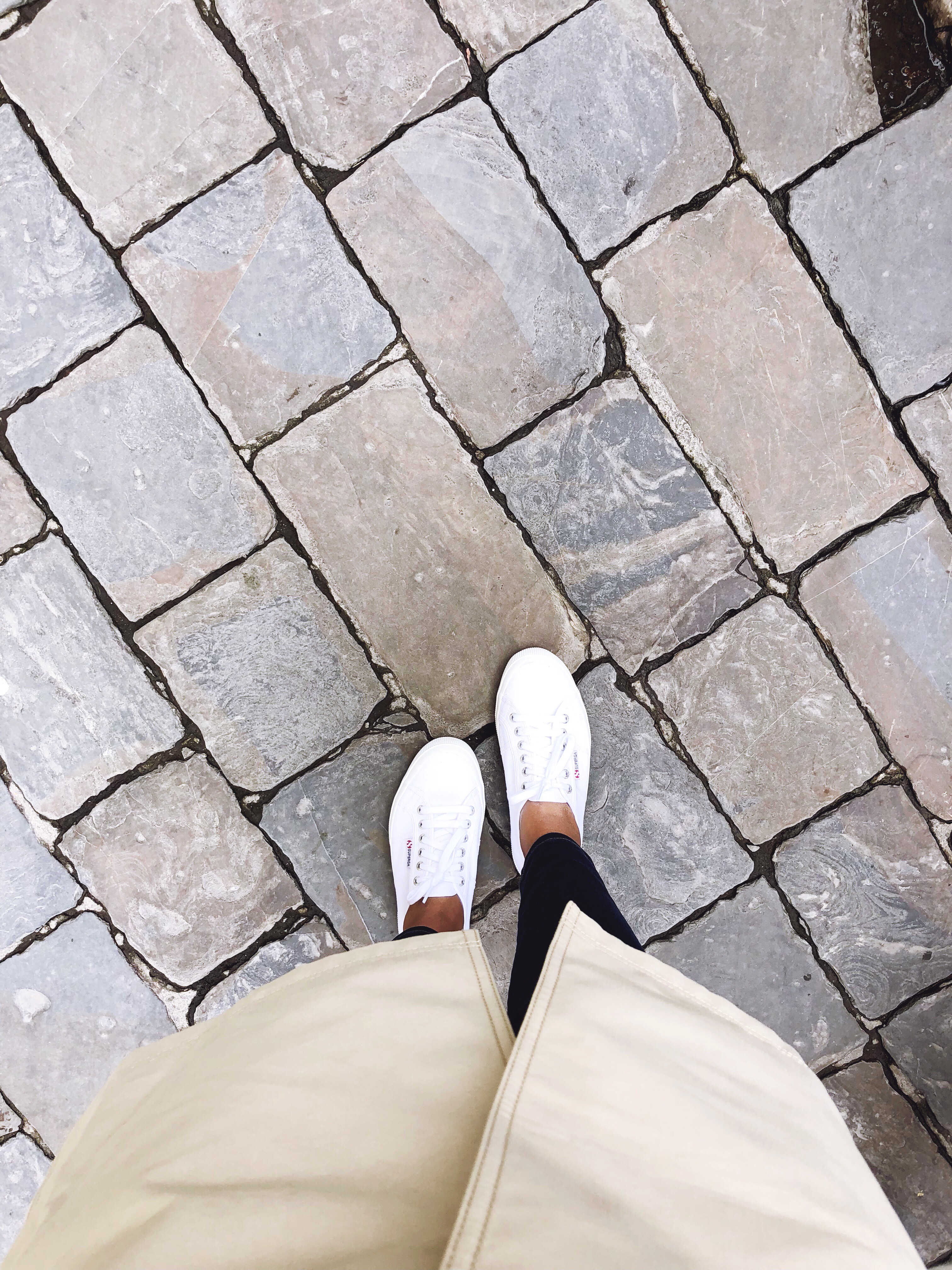 cobblestone streets in Florence