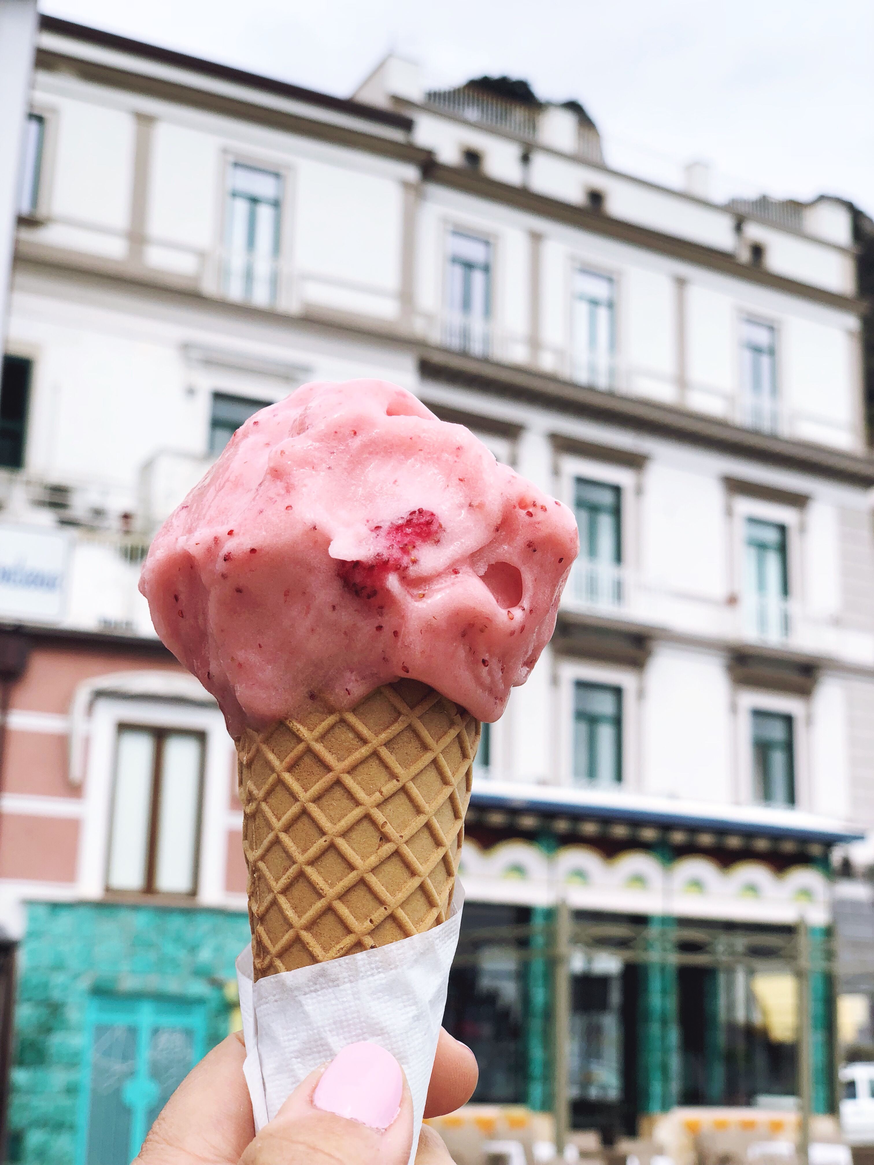 gelato in Amalfi