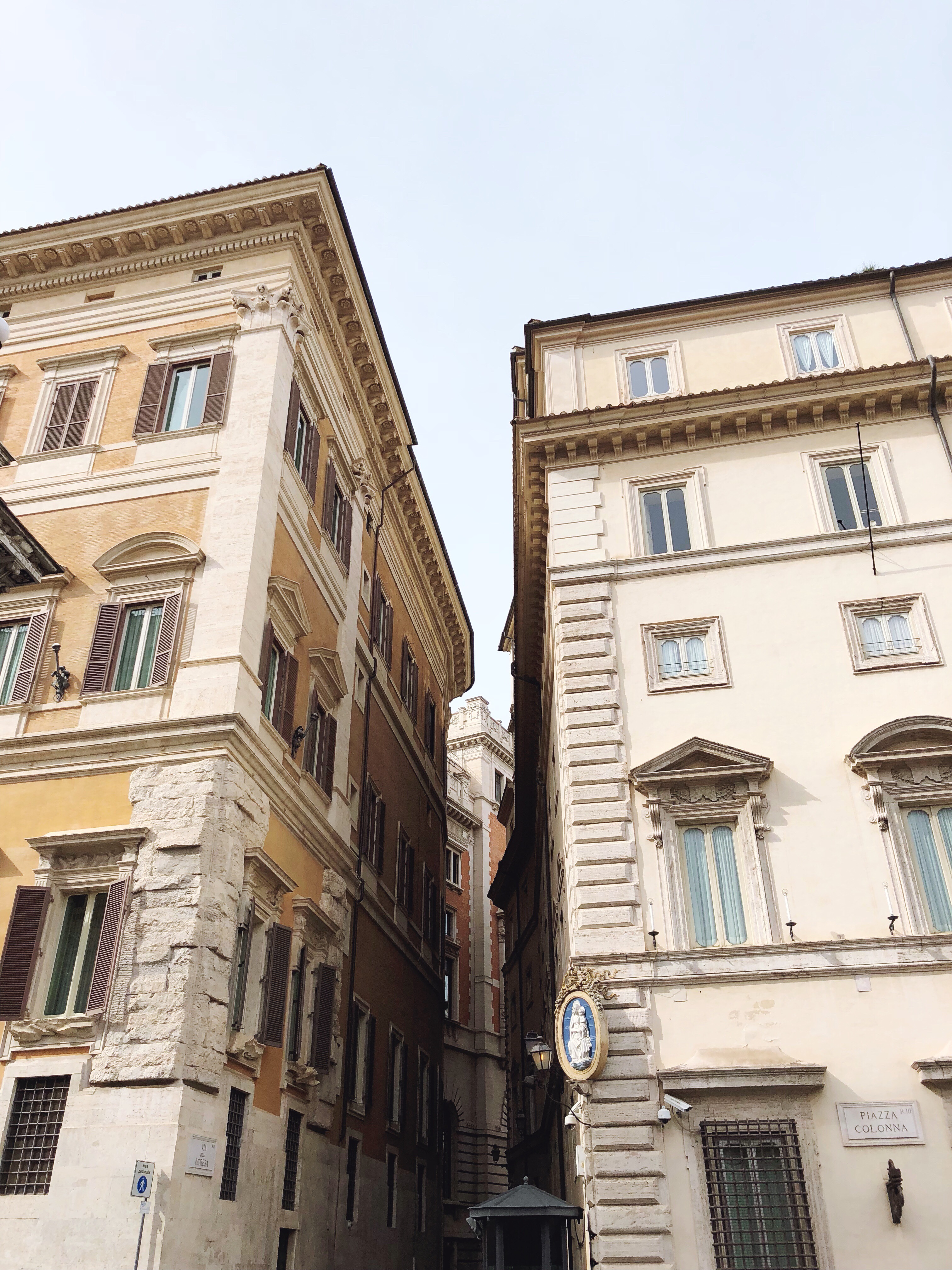 Beautiful Rome buildings 