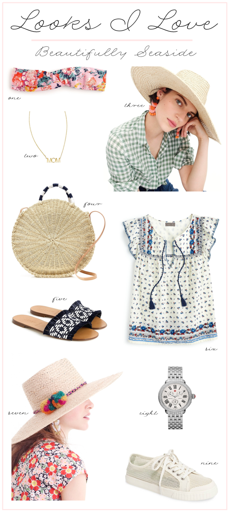 J.Crew Summer Packing List