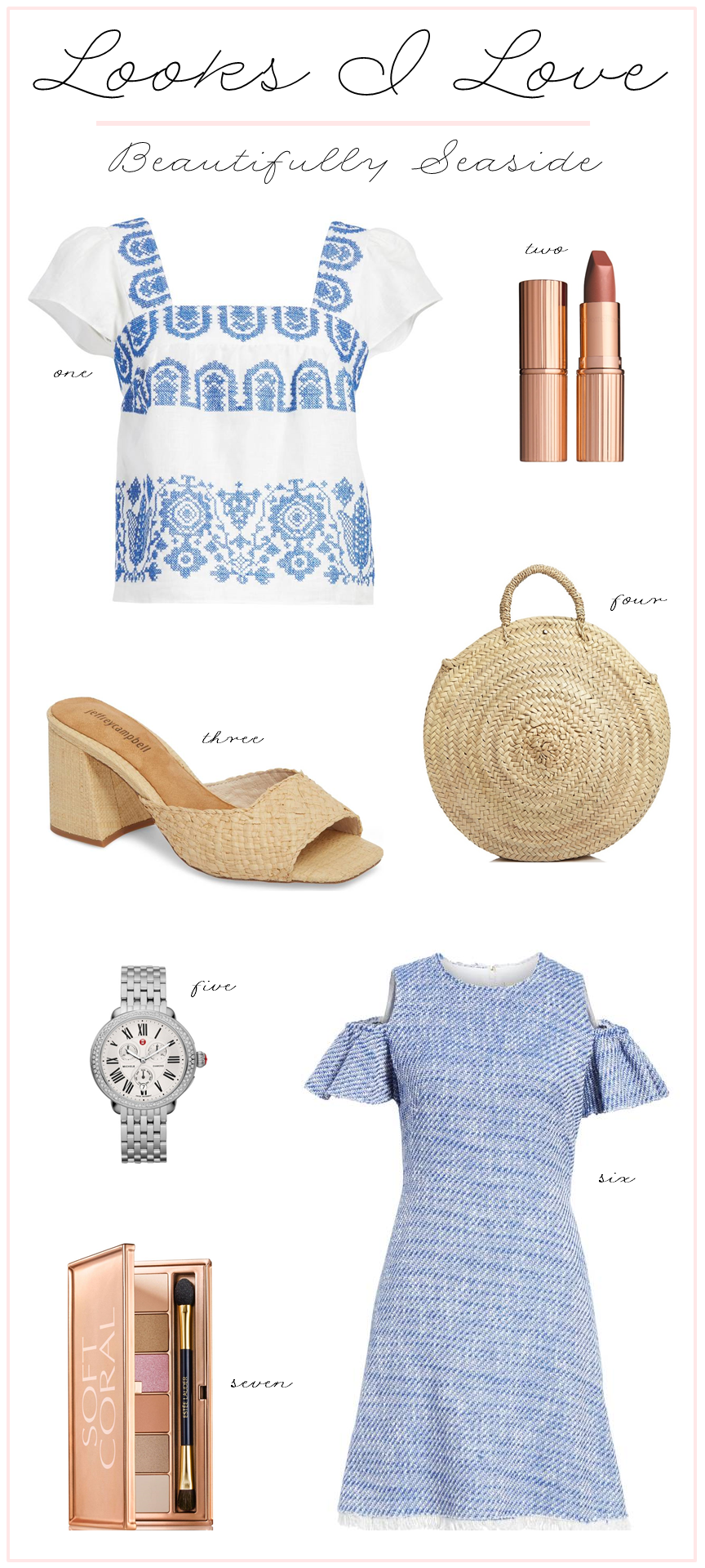 Summery Blue and White Styles- Beautifully Seaside