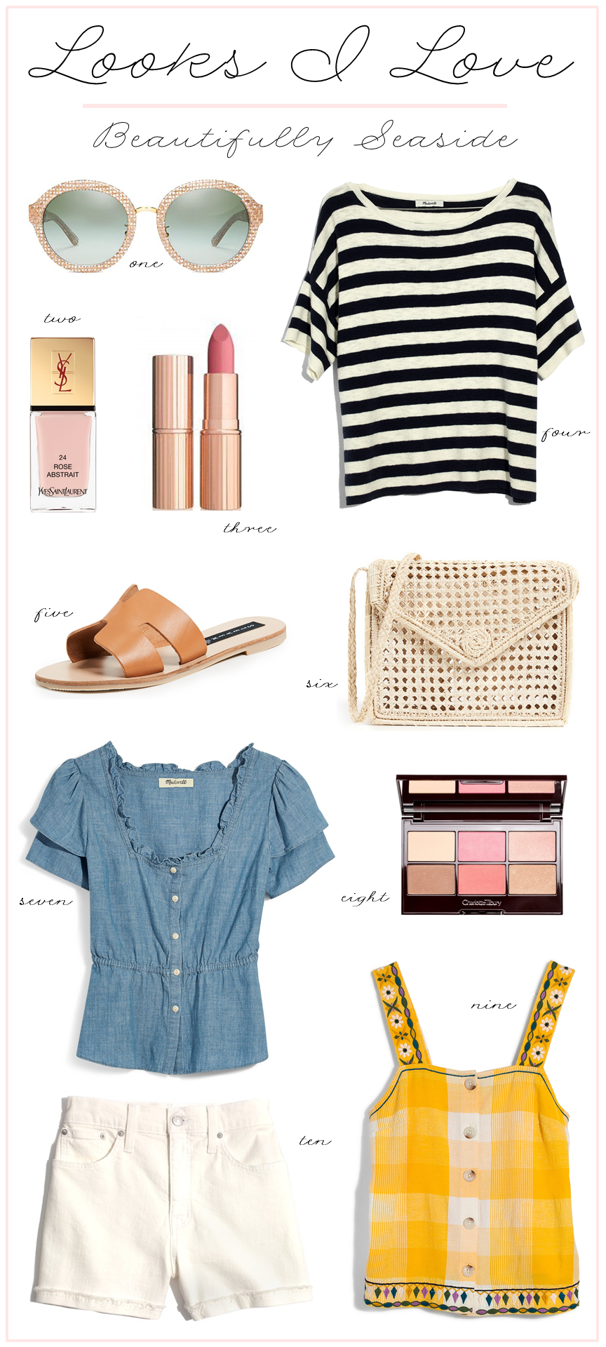 The perfect summer weekend outfit ideas - Beautifully Seaside