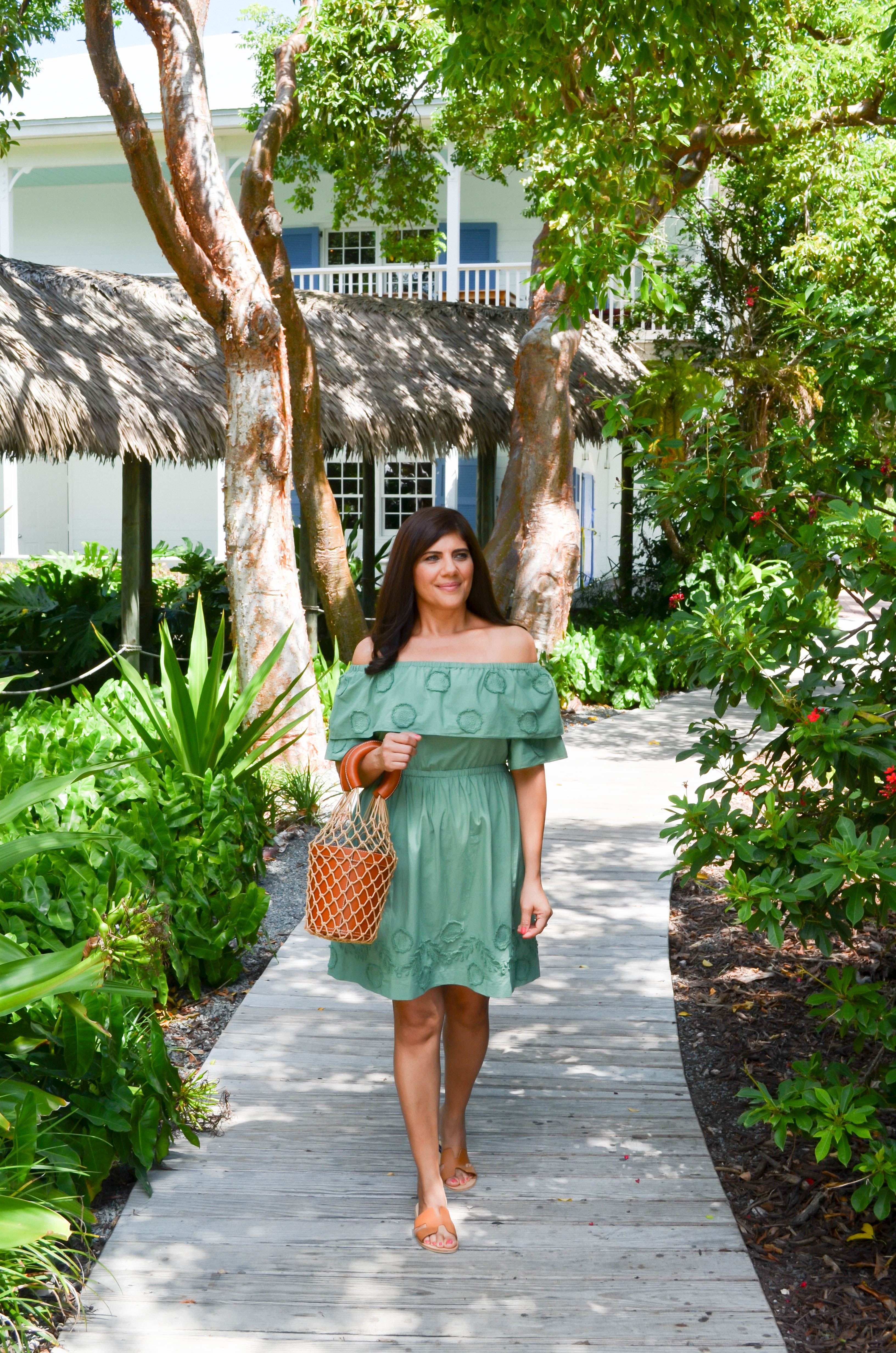 Green Color of the Season Dress by Beautifully Seaside