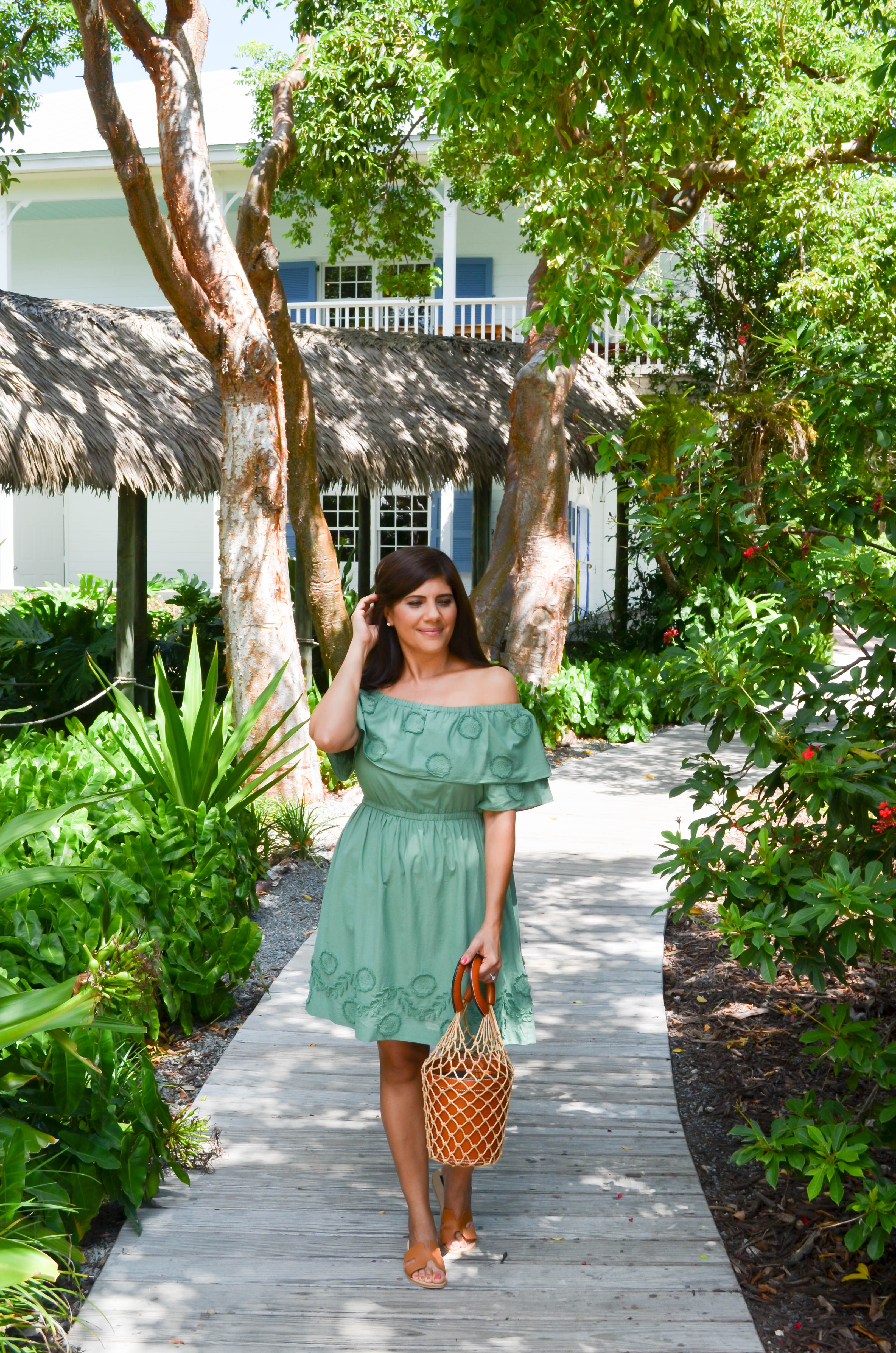 Green Color of the Season Dress by Beautifully Seaside