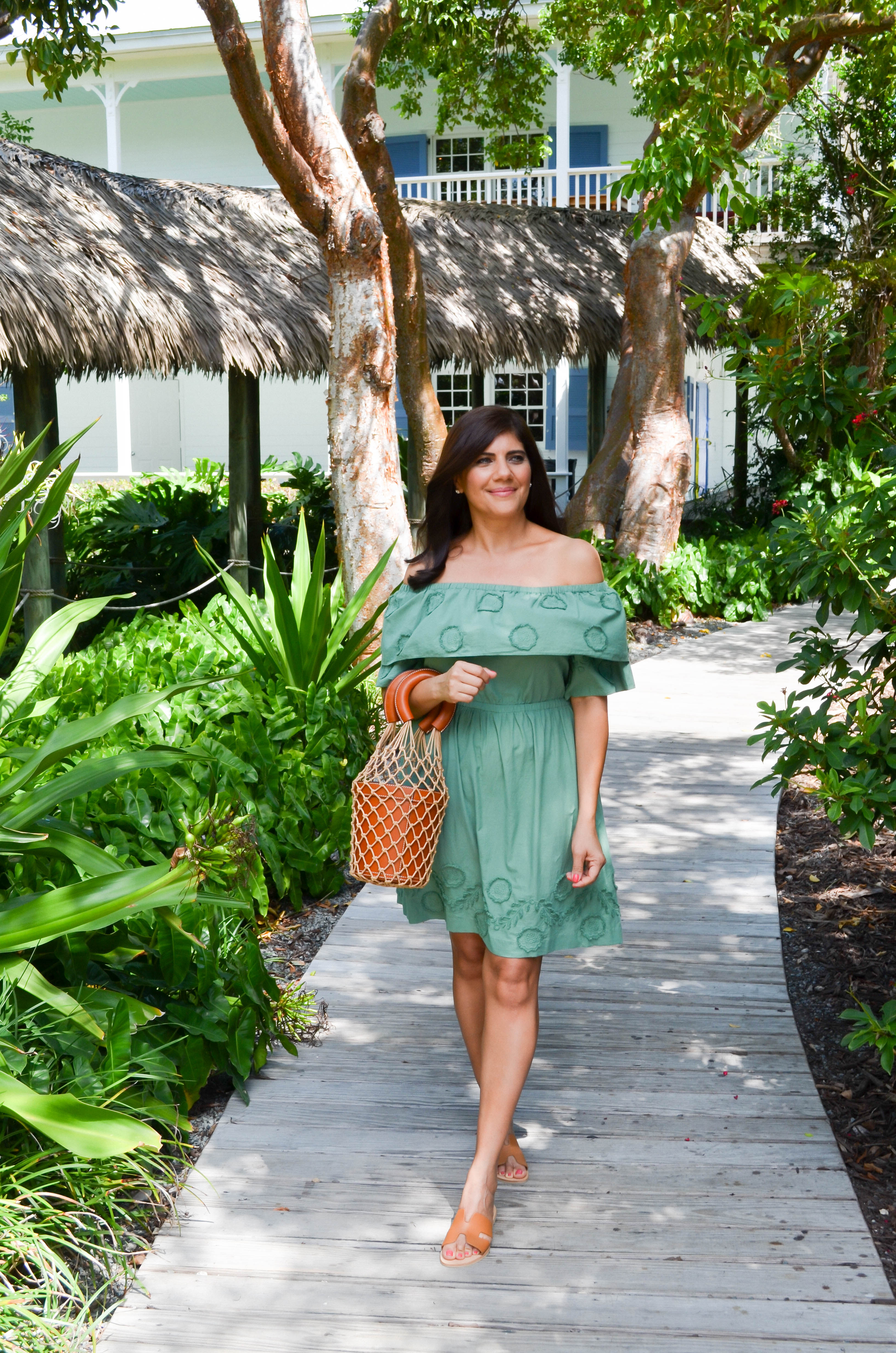 Green Color of the Season Dress by Beautifully Seaside