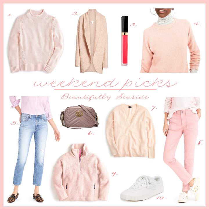 Best Pink and Blush Sweaters for Winter- Beautifully Seaside