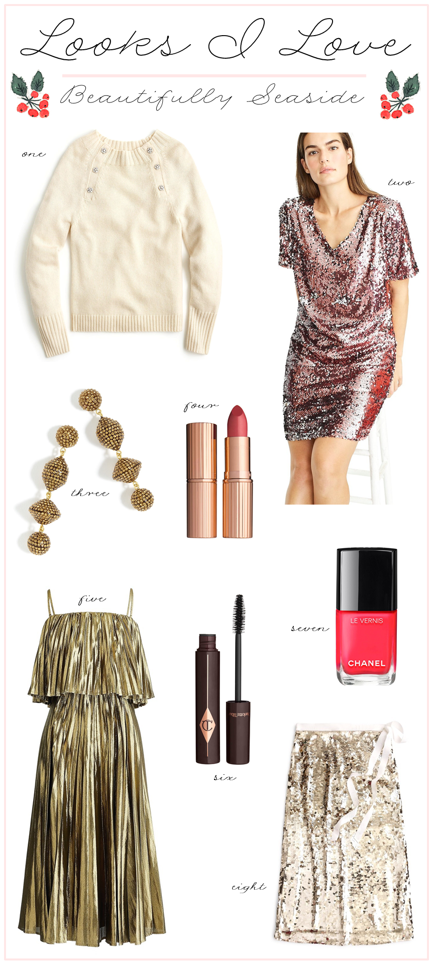 LOOKS I LOVE: SPARKLE THAT'S PERFECT FOR RINGING IN THE NEW YEAR ...