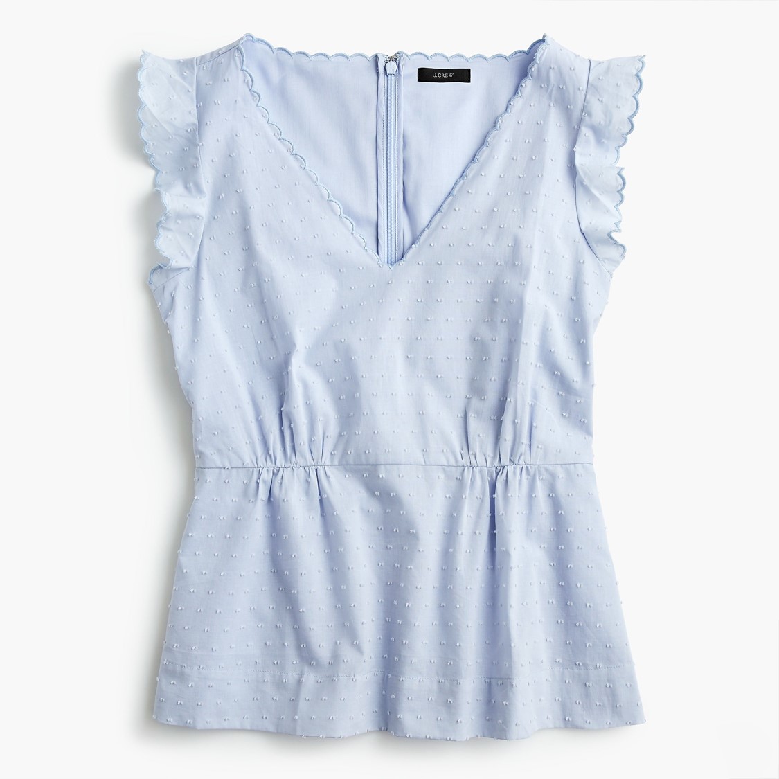 J.Crew Peplum Top with Ruffles