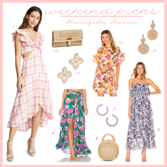 Weekend Picks: Floral And Ruffle Vacation Styles - Beautifully Seaside