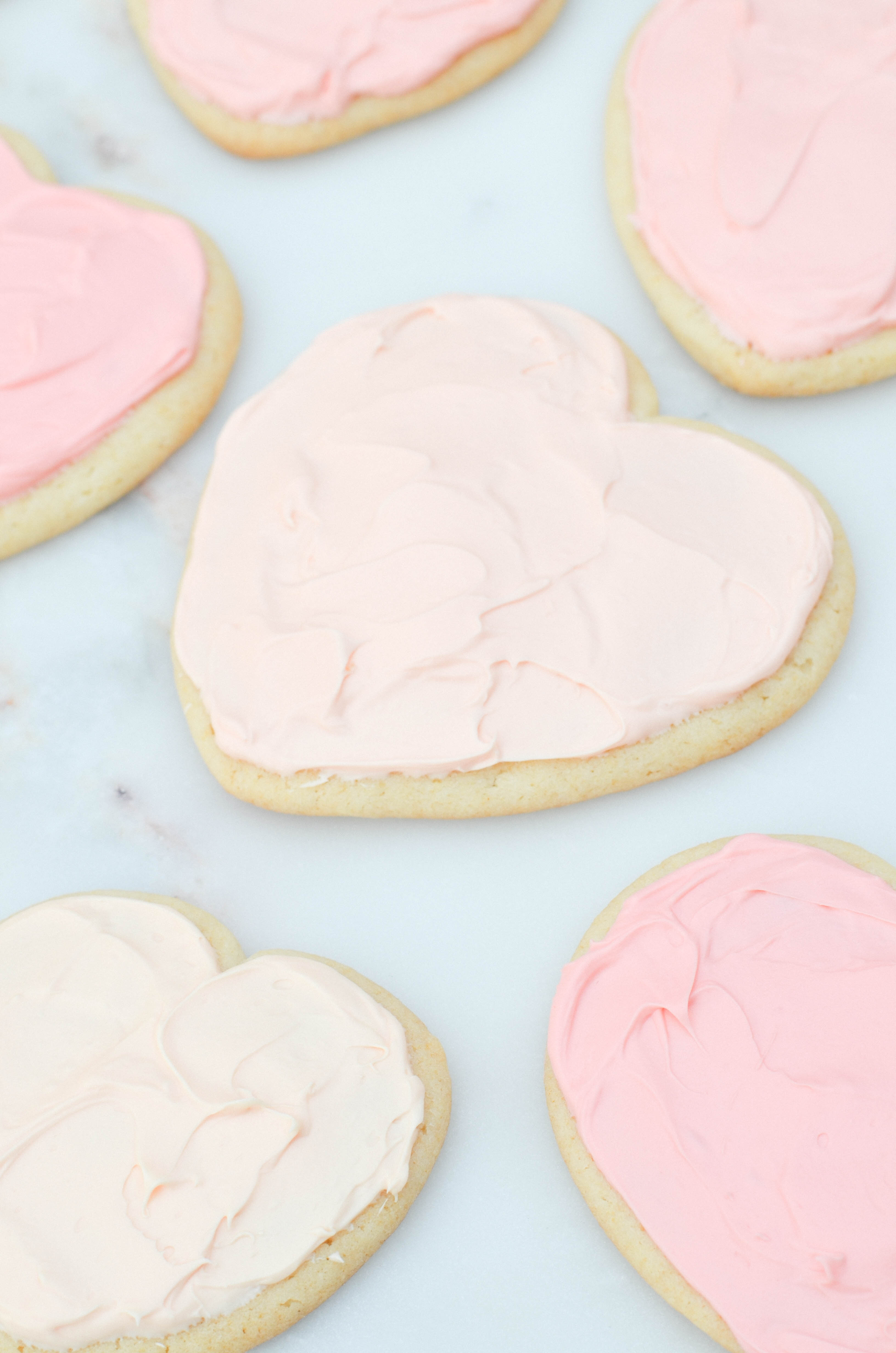 VALENTINE'S DAY HEART SUGAR COOKIES with Beautifully Seaside