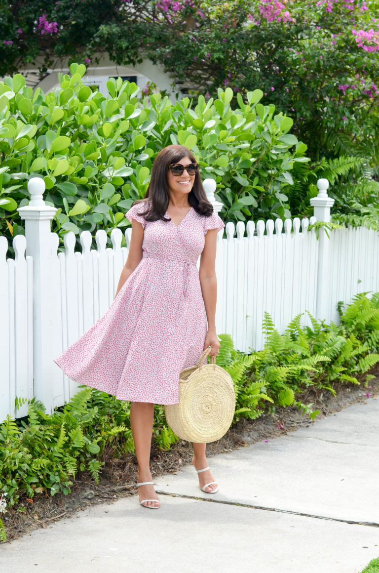 FLOWY WRAP DRESSES FOR SPRING - Beautifully Seaside