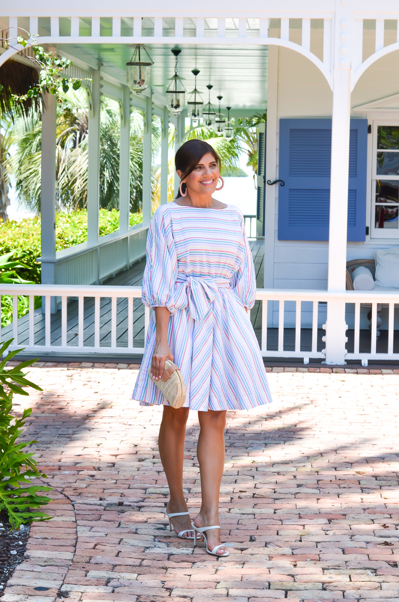 J crew sales rainbow dress