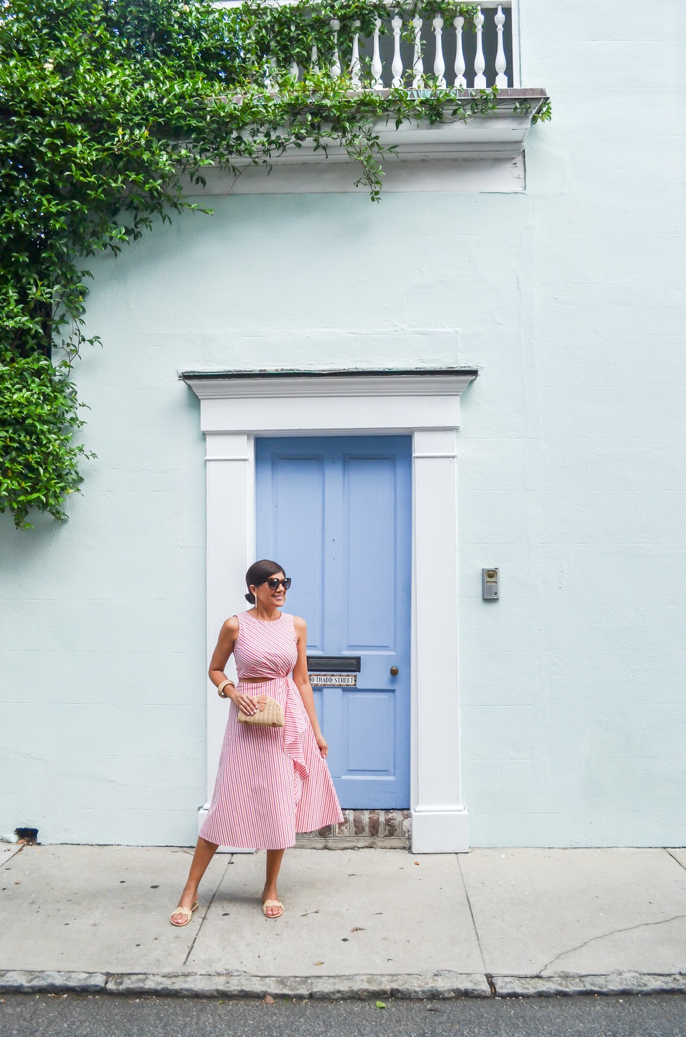 j crew cutout dress