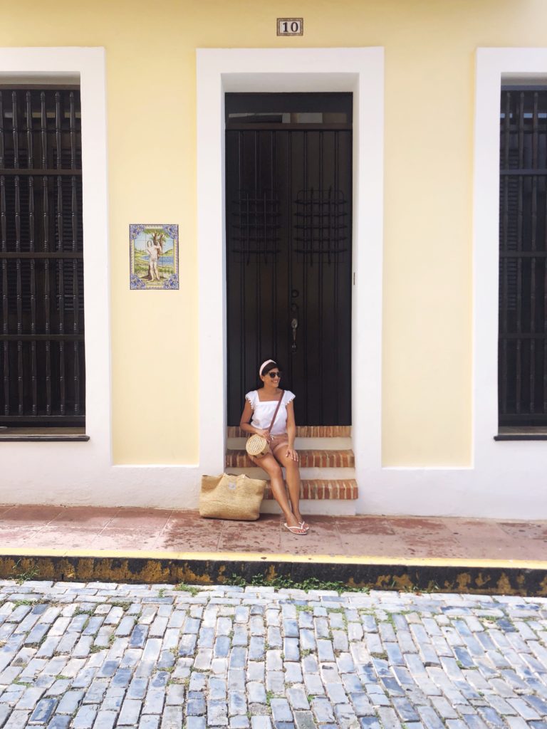 Desiree of Beautifully Seaside shares how she packs for a cruise wearing a J.Crew outfit.