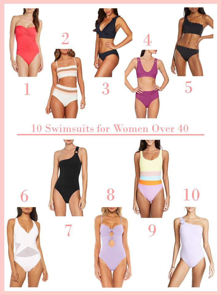 SWIMSUITS FOR WOMEN OVER 40 - Beautifully Seaside